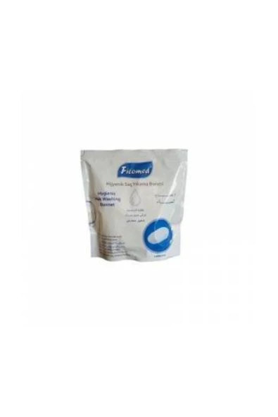 FİCOMED Saç Yıkama Bonesi - Şampuanlı Bone - Tekli Paket - 2 Adet