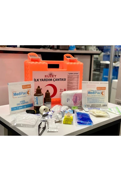 KUZEY MEDİKAL Ilk Yardım Çantası Ecza Dolabı - Resim 5