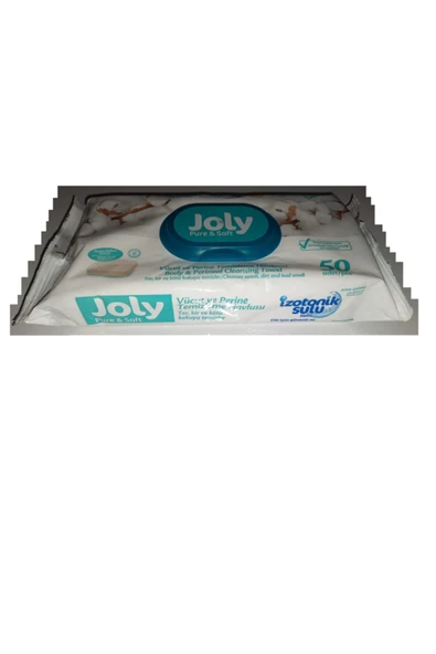 JOLY Vücut Ve Perine Bölgesi Temizleme Havlusu Hasta Yaşlı Bakımı Islak Mendili Havlusu Sungur Medikal - Resim 2