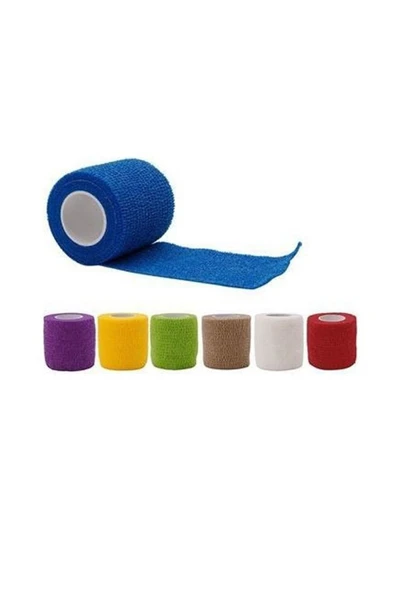 İRON MEDİCAL Coban Yapışkanlı Bandaj Koban 10 cm x 4.5 m Kırmızı ürün görseli