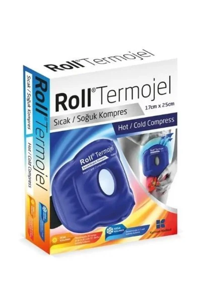 KURTSAN İLAÇLARI Roll Termojel Diz Bölgesi Için Sıcak Soğuk Kompres | 17cm X25cm