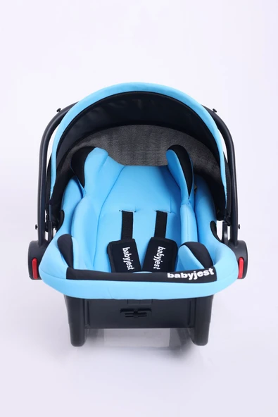 Babyjest Lüks Süngerli Bebek Puset Taşıma Bebek Oto Koltuğu - 2