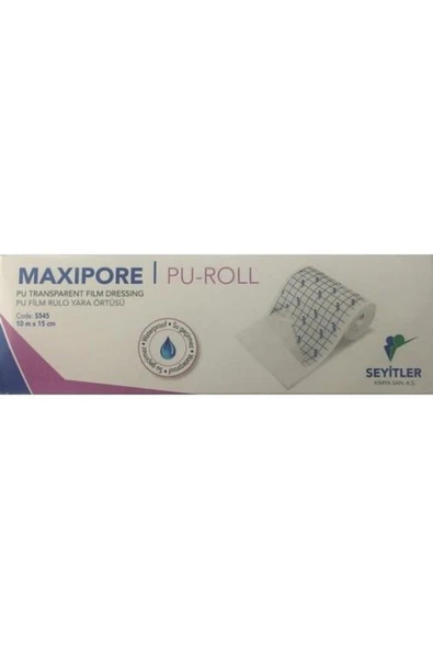 MAXIPORE Film Su Geçirmez Şeffaf Yara Örtüsü 10m X 15cm ürün görseli