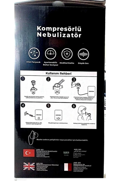 RESPİROX Kompresörlü Nebulizatör - Resim 2