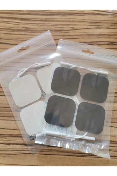 FİZYOMALZEME 10 Paket Tens Pedi Elektrot Ekstra Yapışkanlı