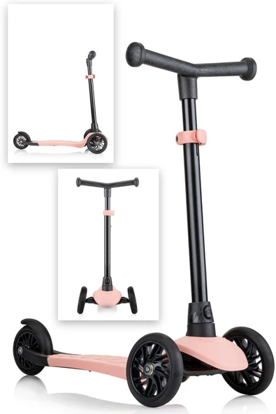 Jusso 3 Tekerli Yükseklik Ayarlı Scooter