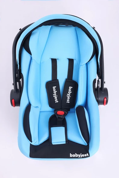 Babyjest Lüks Süngerli Bebek Puset Taşıma Bebek Oto Koltuğu - 3