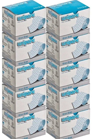 UNİPORE S835 Esnek Sabitleme Bandı Fix Flaster 10m X 10cm 10 Adet ürün görseli