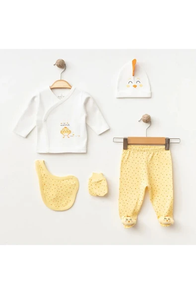 littel kids Little Life 5Li Hastane Çıkışı Kız Bebek Sarı