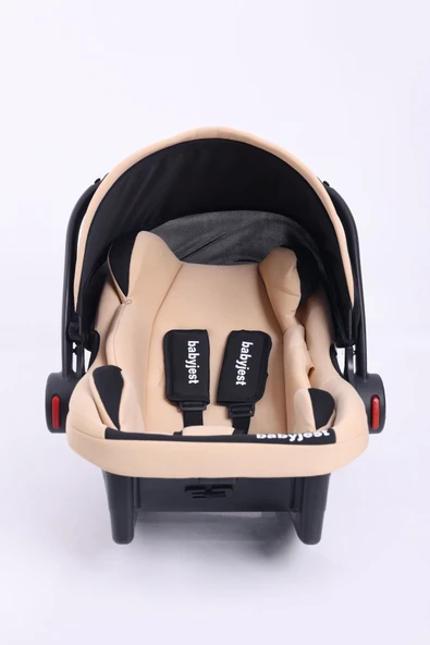 Babyjest Lüks Süngerli Bebek Puset Taşıma Bebek Oto Koltuğu - 2