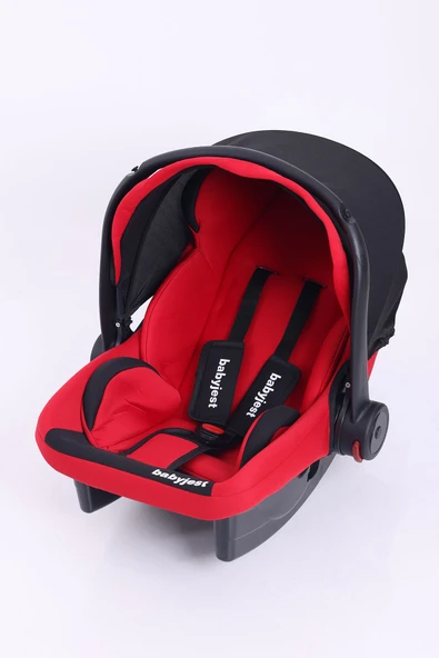 Babyjest Lüks Süngerli Bebek Puset Taşıma Bebek Oto Koltuğu