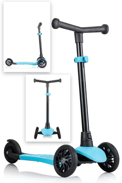 Jusso 3 Tekerli Yükseklik Ayarlı Scooter
