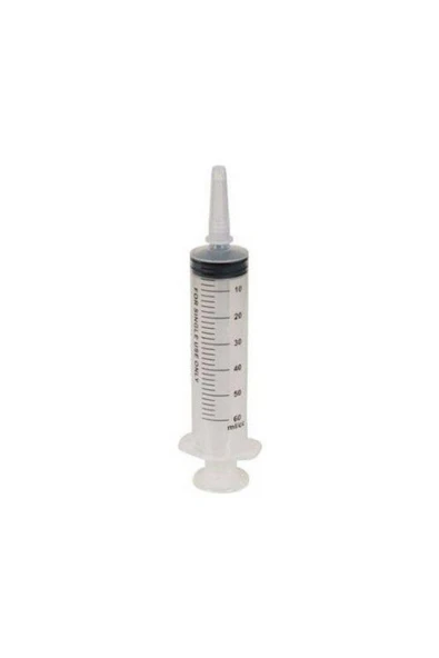 GENJECT Beslenme Enjektörü Katater Enjektör Çam Uçlu Steril 3 Parçalı 50ml 60adet - 4