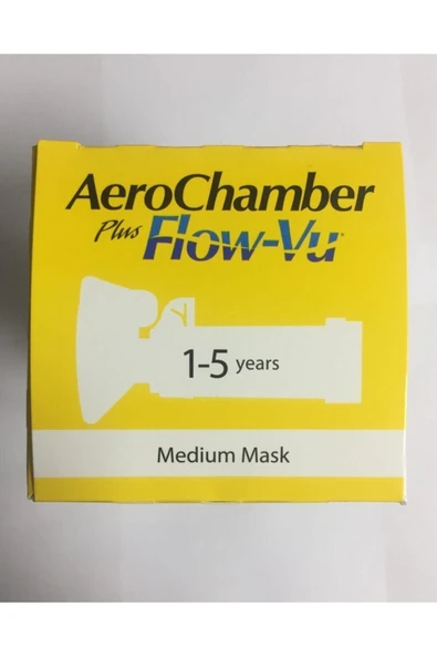 AEROCHAMBER Flow-vu Sarı 1-5 Yaş - 5