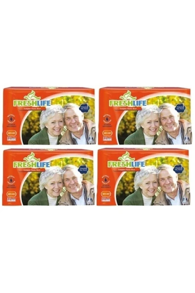 FRESHLİFE Yetişkin Hasta Bezi Large 4 Paket 120 Adet - Resim 2