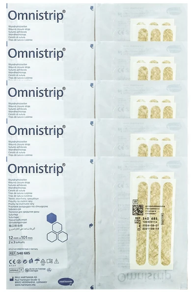 HARTMANN Omnistrip Steri Strip Dikiş Bandı 12x101mm 10paket - Resim 5