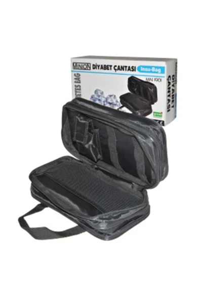 MİNİON Insülin Diyabet Taşıma Çantası Seyahat Yolculuk Için Çok Gözlü Çanta Çift Jelli By ***