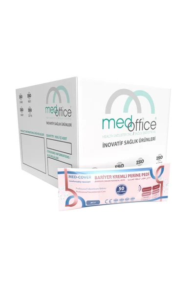 MED-COVER Med-cover Bariyer Kremli Perine Pedi 50'li / 35'li Koli - Resim 2