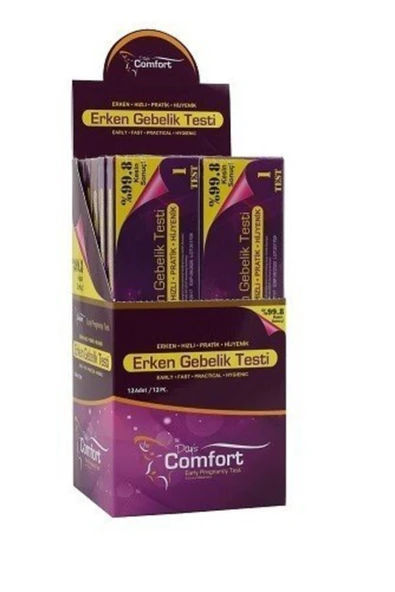 DAY'S COMFORT Erken Gebelik Testi - 12'li Stant ürün görseli