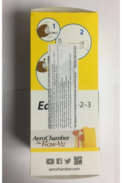 AEROCHAMBER Flow-vu Sarı 1-5 Yaş - 4