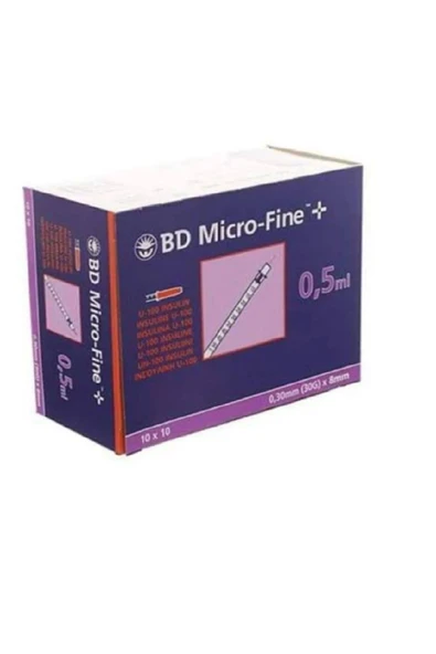 BD Enjektor Microfine 0 5cc 100 Adet