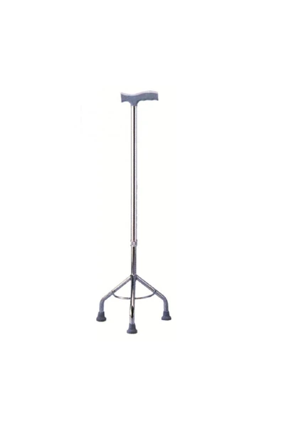 FİZYOKOR Ky926 Uzunluk Ayarlı Üç Ayaklı Denge Bastonu (TRİPOD) (TRİPOT) 3 Alüminyum
