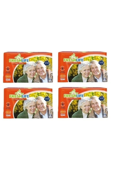 FRESHLİFE Belbantlı Large Hasta Bezi 120 Adet Tekstil