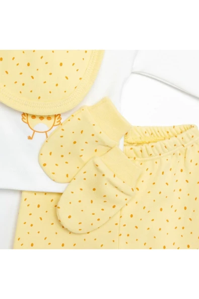 littel kids Little Life 5Li Hastane Çıkışı Kız Bebek Sarı - 2
