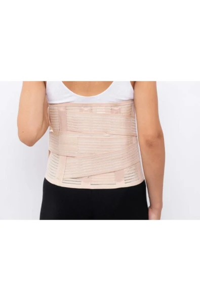 MEDLİGHT Lumbosakral - Çelik Balenli 26 Cm - Bel Fıtığı Korsesi - 2
