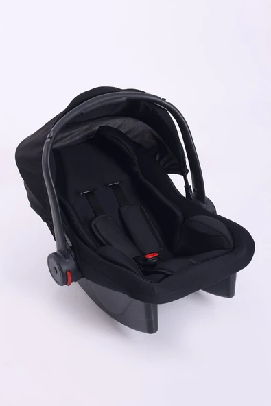 Babyjest Lüks Süngerli Bebek Puset Taşıma Bebek Oto Koltuğu Siyah