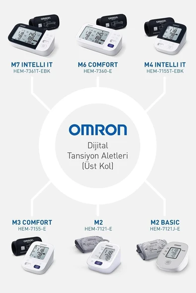OMRON M2 Basic - Koldan Tansiyon Ölçer - 10