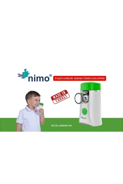 NİMO Taşınabilir Mesh Nebulizator - Resim 2