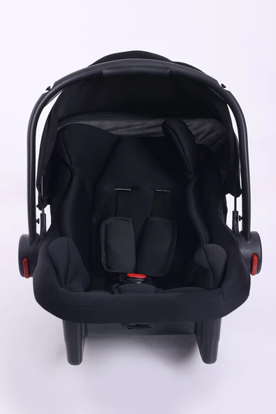 Babyjest Lüks Süngerli Bebek Puset Taşıma Bebek Oto Koltuğu Siyah - 3