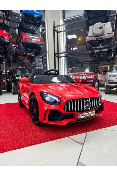 oyuncak sepetim Mercedes Gtr1 12 Volt Akülü Araba(ÖZEL PLAKA)