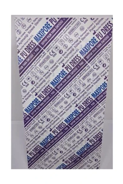 MAXİ Pore Pedli 10x25 - Steril - Su Geçirmez - Yara Sargısı- Hipoalerjenik - 10 Adet - Resim 2