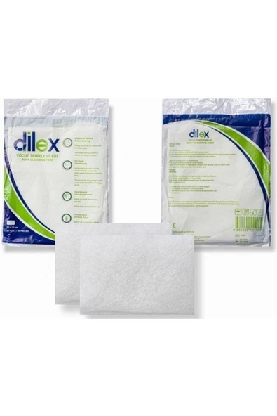 DİLEX Köpüklü Vücut Temizleme Lifi 20 Li 20 Paket ürün görseli
