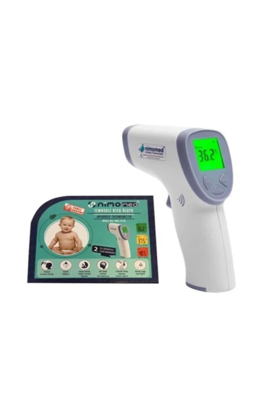 NİMO Kızılöteli Temassız Ateş Ölçer Hnk-tb-01 - Med Merry 50'li Maske Hediyeli