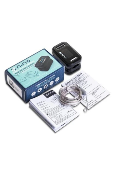NİMO Parmak Tipi Pulse Oksimetre Hnk-pls-01 Oximetre Nabız Ölçer - 4