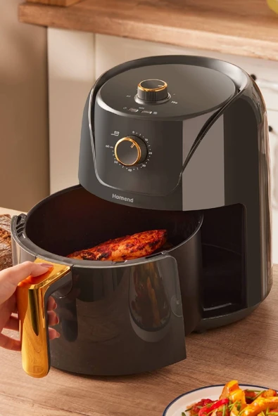 HOMEND  Airfryday 2505h 8 Farklı Programlı, Yağsız fritöz 4,3 Litre Airfryer - 5