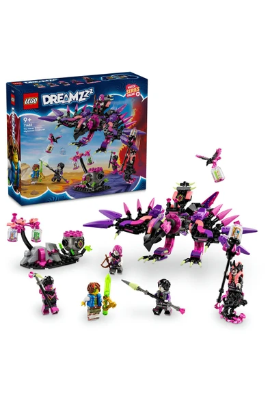 LEGO  ® DREAMZzz™ Never Cadısı’nın Kabus Yaratıkları 71483 - 9+ Yaratıcı Oyuncak Yapım Seti (457 Pr)