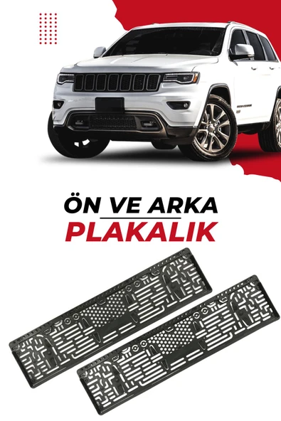 Kingstar Araç Plakalığı - Oto Plakalık 2 Adet Ön Arka Plakalık