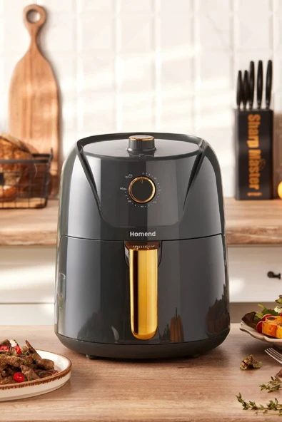 HOMEND  Airfryday 2505h 8 Farklı Programlı, Yağsız fritöz 4,3 Litre Airfryer - 2