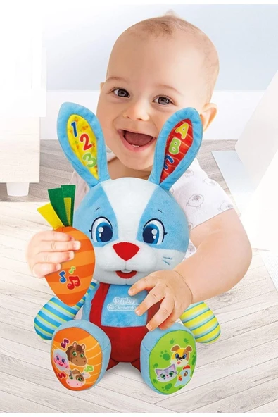 CLEMENTONI  Marka: Clementoni - 64544 - Baby Clementoni - Sevimli Tavşan Kategori: Hayvan Figür Oyuncaklar - 4