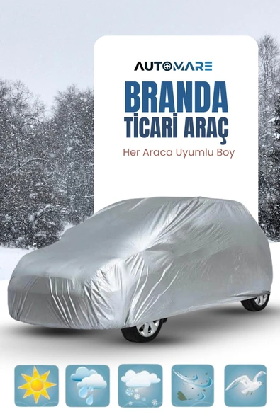 Kingstar Oto Branda Ticari Araçlara Özel Boy 4 Mevsim Yaz Kış Kar Güneş Araba Koruyucu