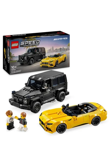 LEGO  ® Speed Champions Mercedes-AMG G 63 ve Mercedes-AMG SL 63 76924 - 10+ Oyuncak Seti (808 Pr)
