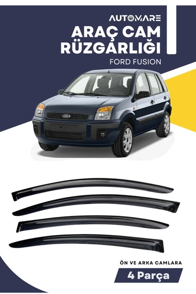 Kingstar FORD FUSION  uyumlu oto camlara özel ölçü cam rüzgarlığı rüzgarlık