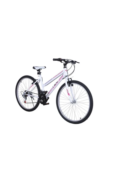Belderia Tec Eros 24" Jant 21 Vites V-fren Beyaz-lila Dağ Bisikleti
