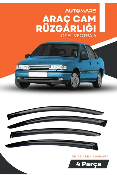 Kingstar OPEL VECTRA A  uyumlu oto camlara özel ölçü cam rüzgarlığı rüzgarlık