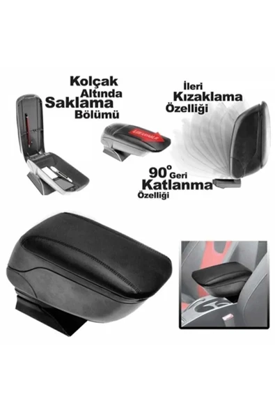 Kingstar Tüm Araçlara Uygun Dust Oto Araç Kol Dayama Kolçak