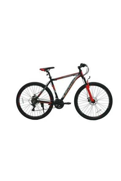 Belderia Camp Xc 4.1 27,5" Jant 18" Kadro Shimano St-ef41 Vites Mekanik Disk Fren Kırmızı